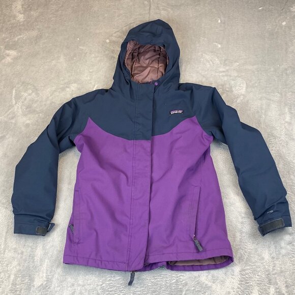 Patagonia Girls Medium 10 Patagonia Insulated Snowshot Jacket  – Fair - Picture 1 of 16